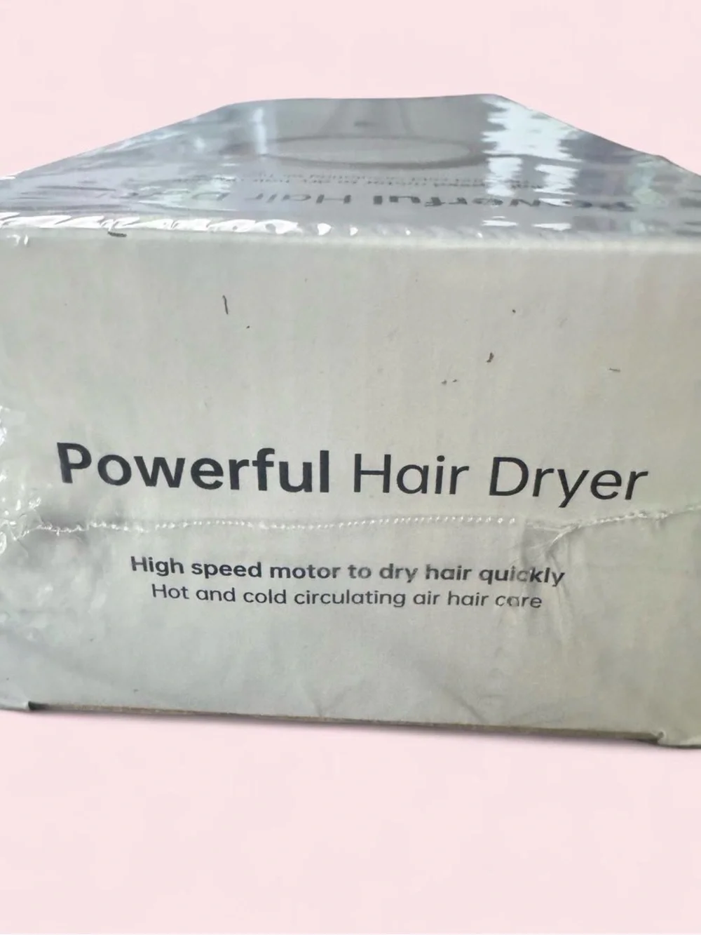 Powerful hair dryer